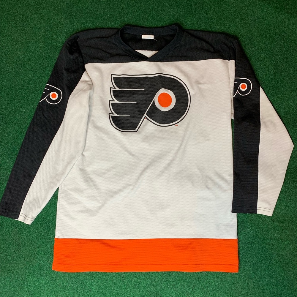 Vtg. Off The Bench Philadelphia Flyers Hockey Jersey